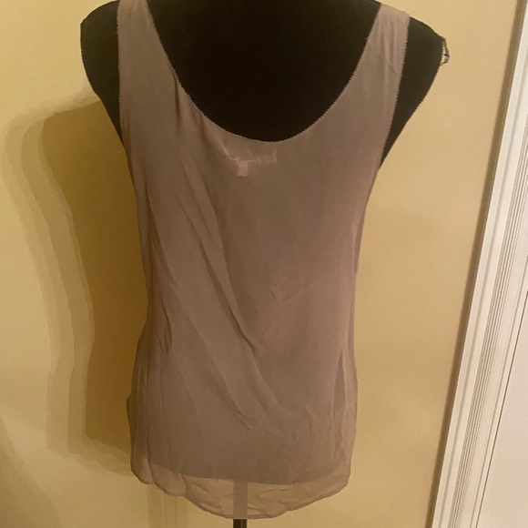 Broadway & Broome silk and sequin style sleeveless top - Picture 3 of 3